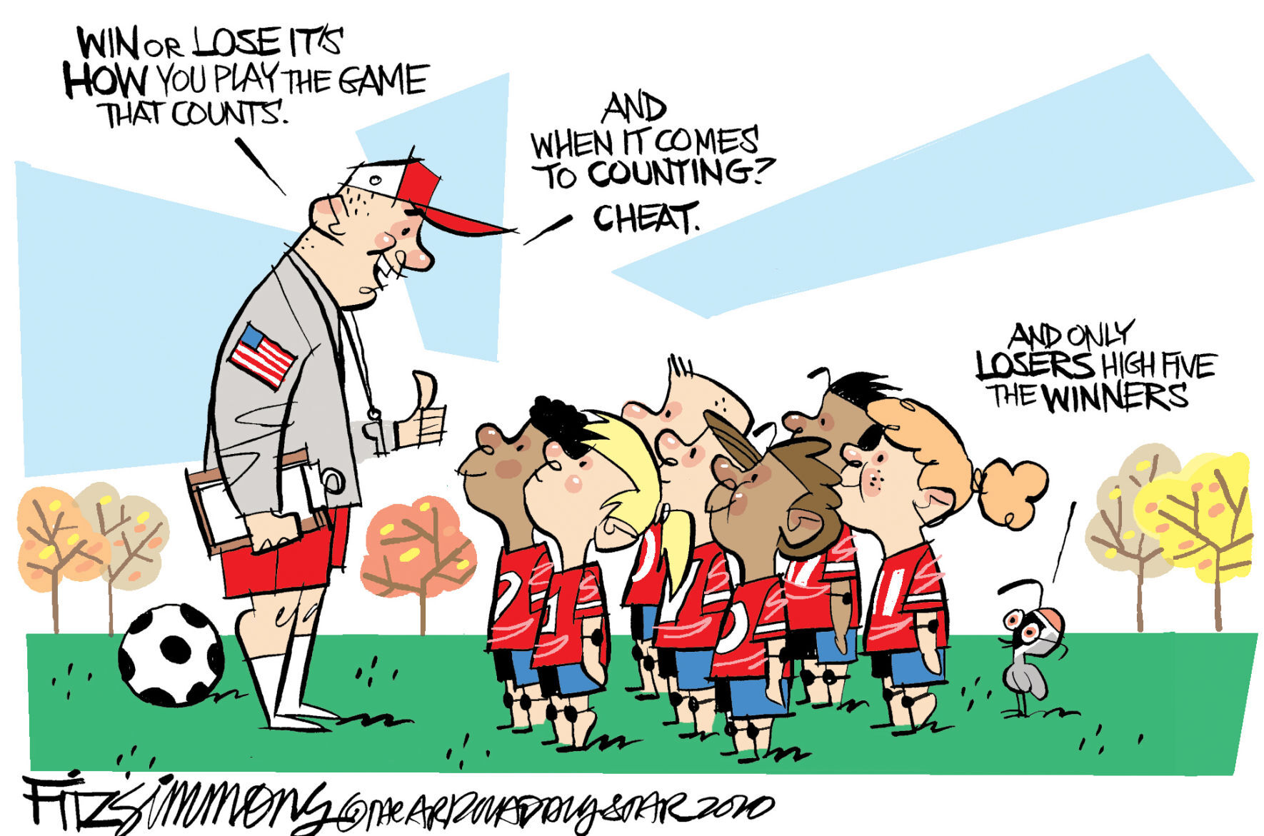 Daily Fitz Cartoon: The Lesson